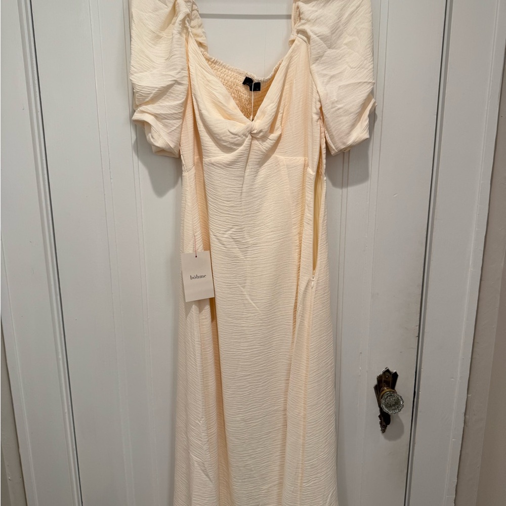 Bohme Halston Dress in Cream